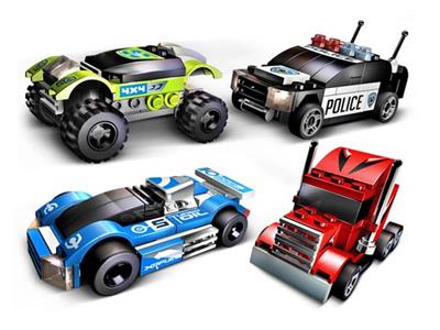 6111 LEGO Tiny Turbos Street Race 4-in-1 thumbnail image