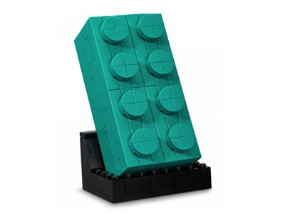 6346102 LEGO Buildable 2x4 Teal Brick thumbnail image