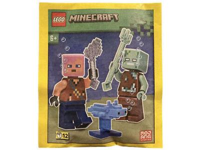 662303 LEGO Minecraft Adventurer with Drowned and Axolotl thumbnail image