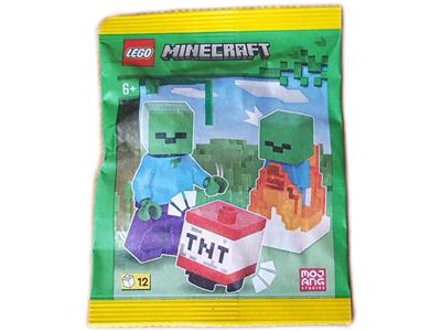 662403 LEGO Minecraft Zombie with Burning Baby Zombie and TNT thumbnail image