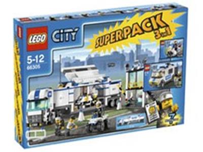 66246 LEGO City Police Super Pack thumbnail image