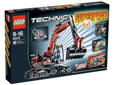 66318 LEGO Technic Super Pack 4 in 1 thumbnail image