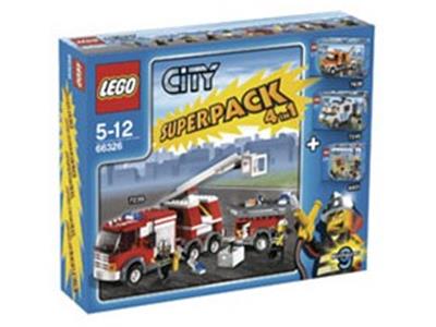 66326 LEGO City Super Pack 4 in 1 thumbnail image