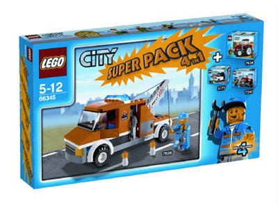 66345 LEGO City Super Pack 4 in 1 thumbnail image