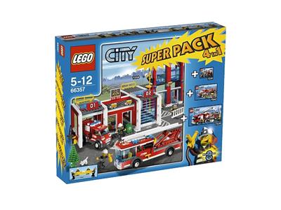 66357 LEGO City Fire Super Pack 4 in 1 thumbnail image