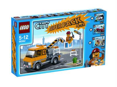 66362 LEGO City Super Pack 4 in 1 thumbnail image