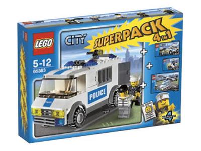 66363 LEGO City Super Pack 4 in 1 thumbnail image