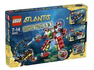 66365 LEGO Atlantis Super Pack 4 in 1 thumbnail image