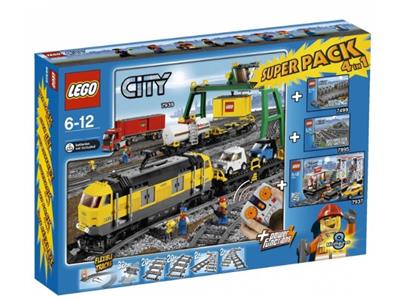 66374 LEGO City Super Pack 4 in 1 thumbnail image