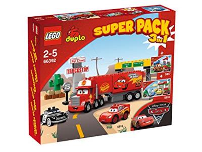 66392 LEGO Duplo Cars Super Pack 3-in-1 thumbnail image