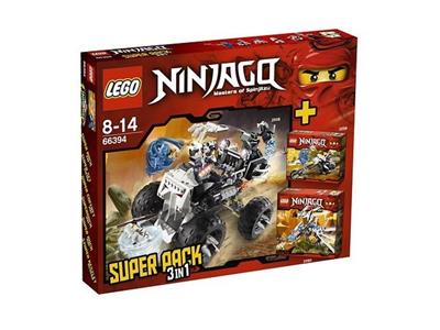 66394 LEGO Ninjago Super Pack 3-in-1 thumbnail image