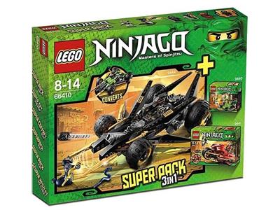 66410 LEGO Ninjago Super Pack 3-in-1 thumbnail image
