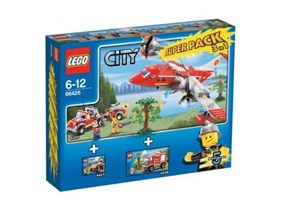 66426 LEGO City Fire Super Pack 3-in-1 thumbnail image