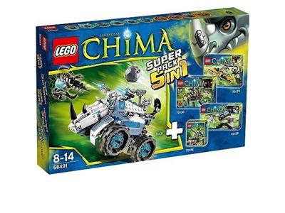 66491 LEGO Legends of Chima Super Pack 5 in 1 thumbnail image