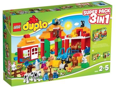 66525 LEGO Duplo Farm Super Pack 3-in-1 thumbnail image