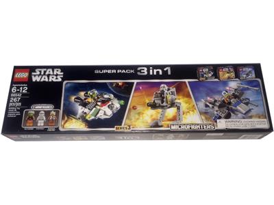 66542 LEGO Star Wars Microfighters Super Pack 3 in 1 thumbnail image