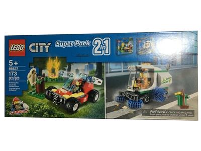 66637 LEGO City Super Pack 2 in 1 thumbnail image