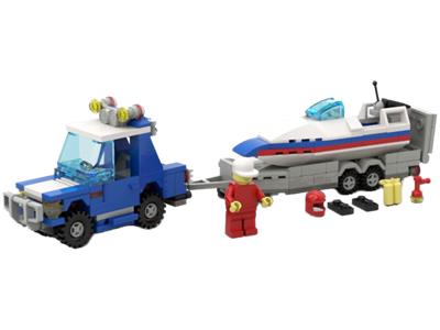 6698 LEGO RV with Speedboat thumbnail image