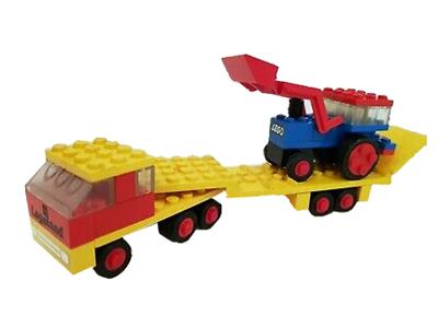 682 LEGOLAND Low-Loader and Tractor thumbnail image
