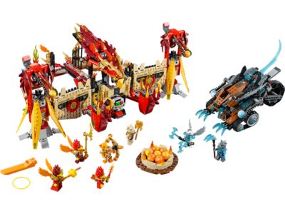 70146 LEGO Legends of Chima Flying Phoenix Fire Temple thumbnail image