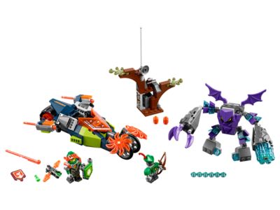 70358 LEGO Nexo Knights Season 3 Aaron's Stone Destroyer thumbnail image