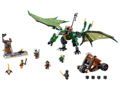 70593 LEGO Ninjago Skybound The Green NRG Dragon thumbnail image