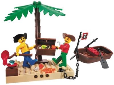 7071 LEGO 4 Juniors Pirates Treasure Island thumbnail image