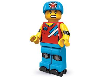 LEGO Minifigure Series 9 Roller Derby Girl thumbnail image