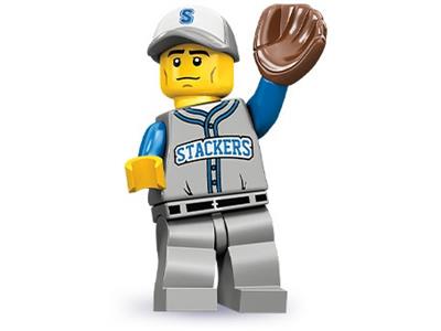 LEGO Minifigure Series 10 Baseball Fielder thumbnail image