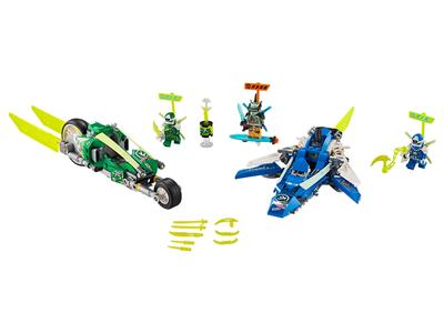 71709 LEGO Ninjago Prime Empire Jay and Lloyd's Velocity Racers thumbnail image