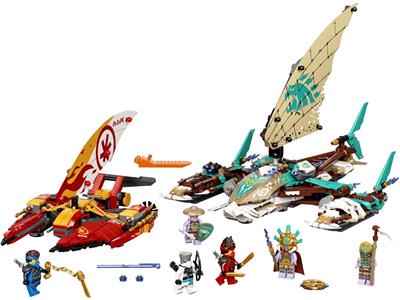 71748 LEGO Ninjago The Island Catamaran Sea Battle thumbnail image