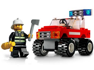 7241 LEGO City Fire Car thumbnail image