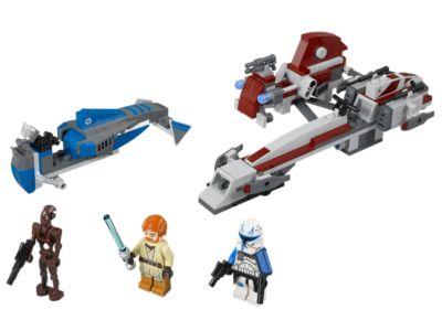 75012 LEGO Star Wars The Clone Wars BARC Speeder with Sidecar thumbnail image