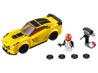 75870 LEGO Speed Champions Chevrolet Corvette Z06 thumbnail image