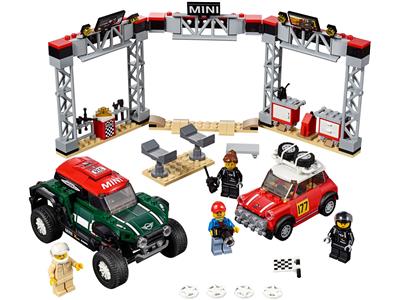 75894 LEGO Speed Champions 1967 Mini Cooper S Rally and 2018 MINI John Cooper Works Buggy thumbnail image