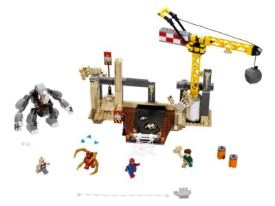 76037 LEGO Ultimate Spider-Man Rhino and Sandman Supervillain Team-up thumbnail image