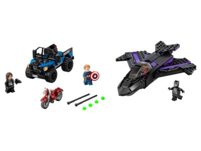76047 LEGO Captain America Civil War Black Panther Pursuit thumbnail image