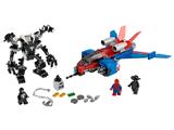 76150 LEGO Spider-Man Spiderjet vs. Venom Mech