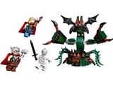 76207 LEGO Thor Love and Thunder Attack on New Asgard