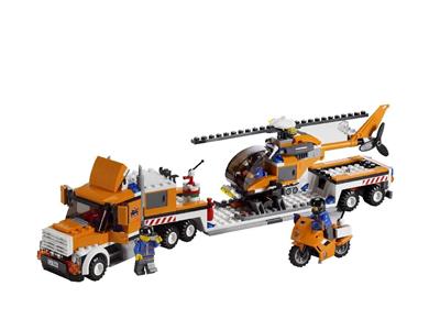 7686 LEGO City Helicopter Transporter thumbnail image