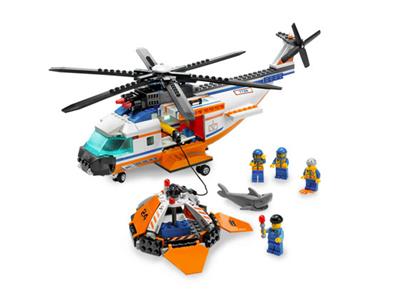 7738 LEGO City Coast Guard Helicopter & Life Raft thumbnail image