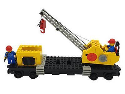 7814 LEGO Trains Crane Wagon thumbnail image