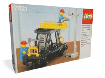 7821 LEGO Trains Track & Lighting Maintenance Wagon thumbnail image