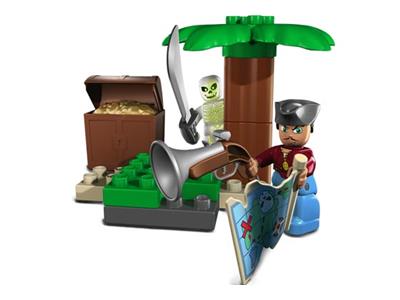 7883 LEGO Duplo Pirates Treasure Hunt thumbnail image