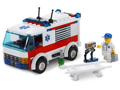 7890 LEGO City Ambulance thumbnail image