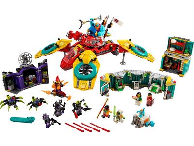 80023 LEGO Season 2 Monkie Kid's Team Dronecopter thumbnail image