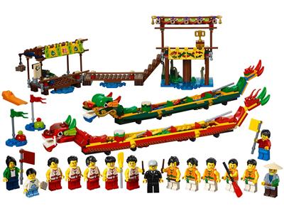80103 LEGO Chinese Traditional Festivals Dragon Boat Race thumbnail image
