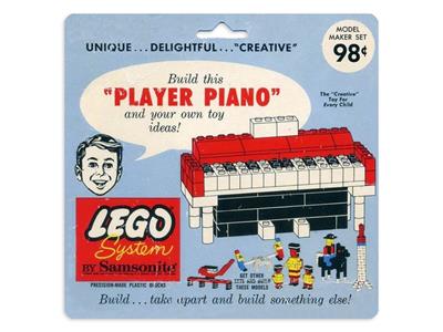 802-3 LEGO Samsonite Player Piano thumbnail image