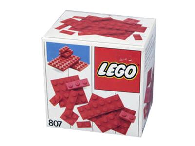 807 LEGO Extra Plates Red thumbnail image