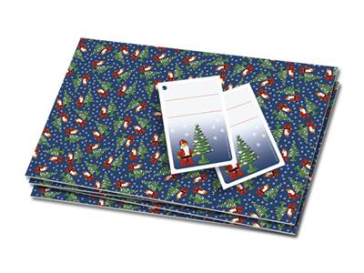 851841 LEGO Gift Wrap Santa Mini-Figure and Tree thumbnail image